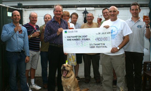 Charity Cheque Presentaion