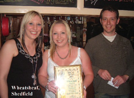 Wheatsheaf, Shedfield award