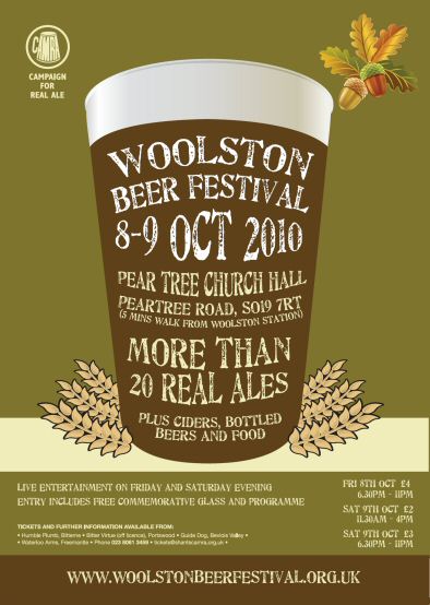 Woolston Beer Festival Poster