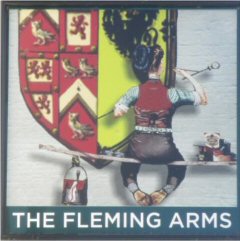 Fleming Arms Pub Sign