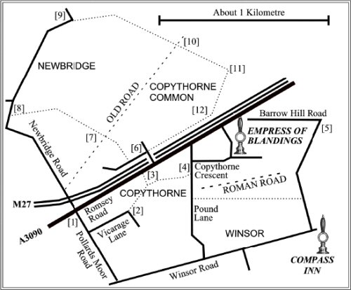 Walking & Drinking 4 - map