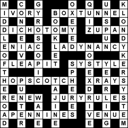 Crossword Answers